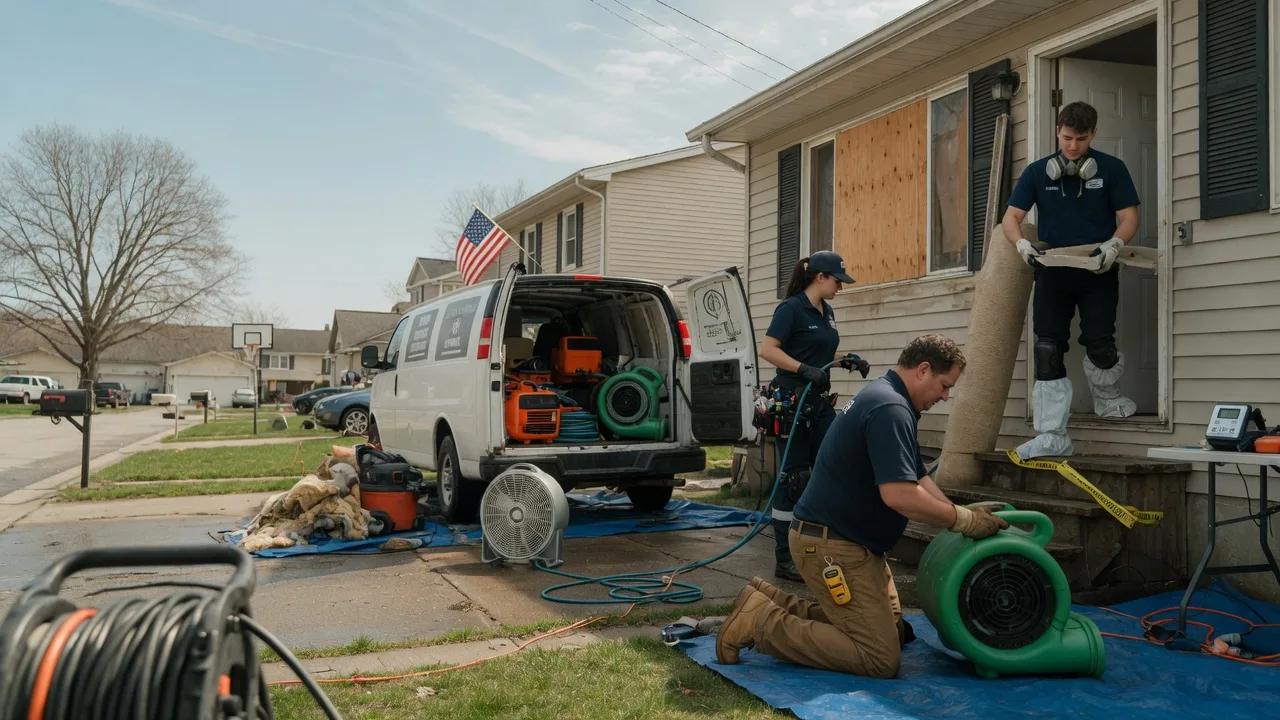 Water Damage Restoration in Black Hawk, SD near me